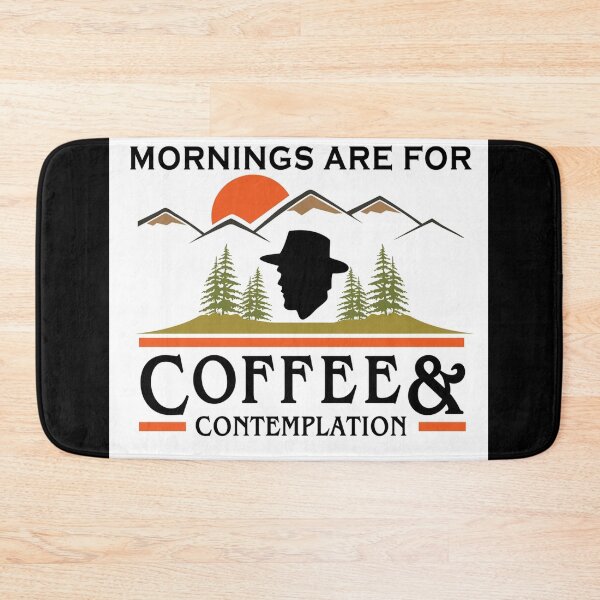 Item preview, Mornings Are For Coffee And Contemplation Poster designed and sold by mcdunnburryv.
