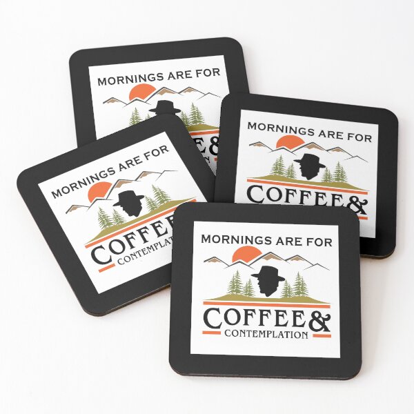 Item preview, Mornings Are For Coffee And Contemplation Poster designed and sold by mcdunnburryv.