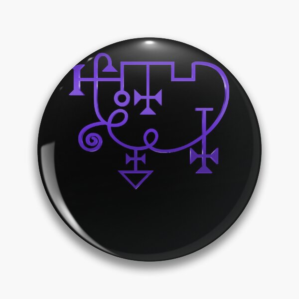 Item preview, Marquis Andrealphus Sigil Modern Ars Goetia Demonic Seal of Andrealphus in Purple  designed and sold by vigensdrist1.