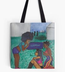 Bei einem Festival Tote Bag