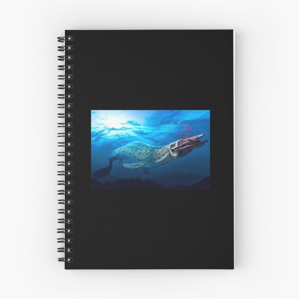 Item preview, Mosasaur With Prey Poster designed and sold by mcdunnburryv.