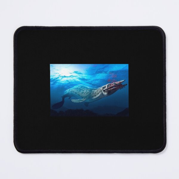 Item preview, Mosasaur With Prey Poster designed and sold by mcdunnburryv.
