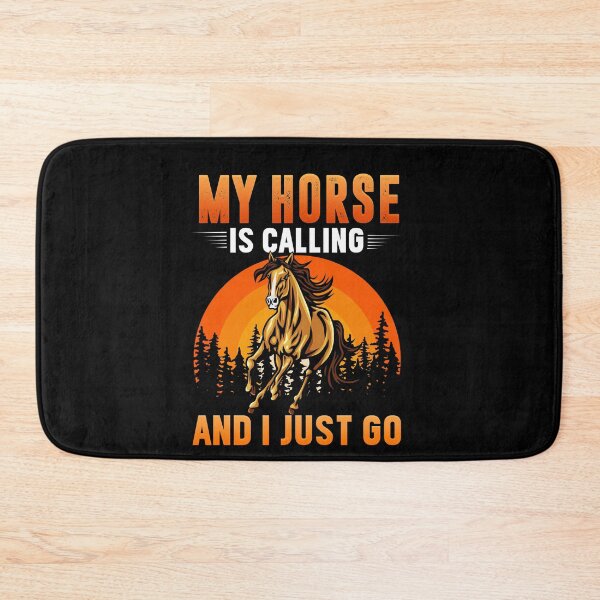 Item preview,  MY HORSE IS CALLING AND I JUST GO designed and sold by Shuvra Gain.