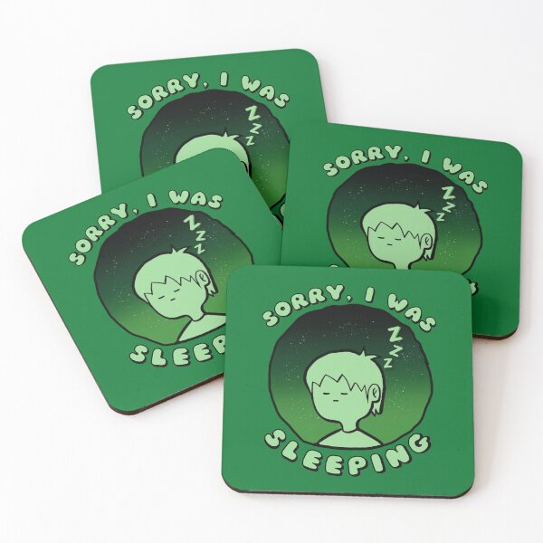 Item preview, Sorry I Was Sleeping Green designed and sold by everything4eva.