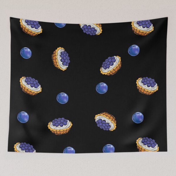 Item preview, Blueberry Pie Pattern designed and sold by The Glasses Girl.
