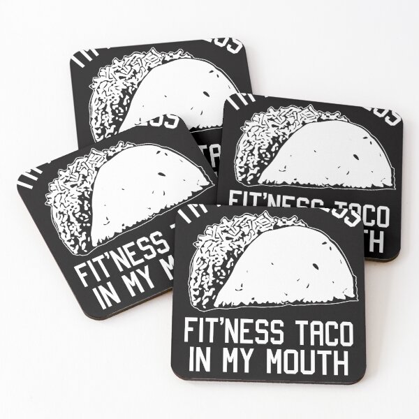 Item preview, Im Into Fitness Fitness Taco In My Mouth Funny Gym designed and sold by ginnydahngren8.