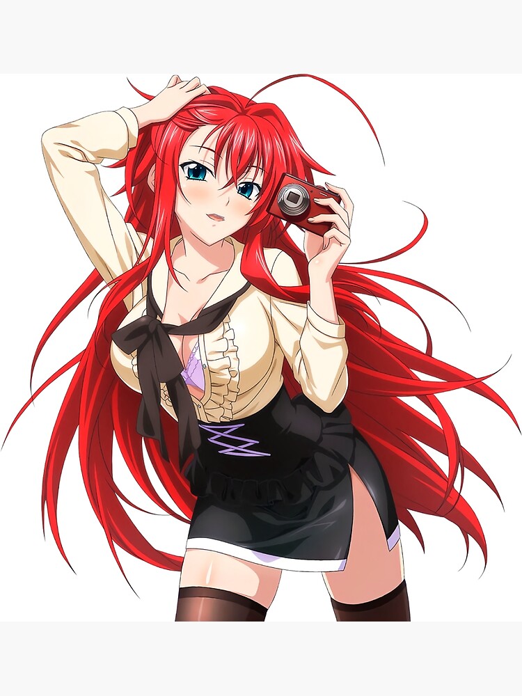 "Lewd Rias Gremory Sexy Brüste Heiße Oberschenkel Süßer Arsch (High School DxD Cute Ecchi Hentai