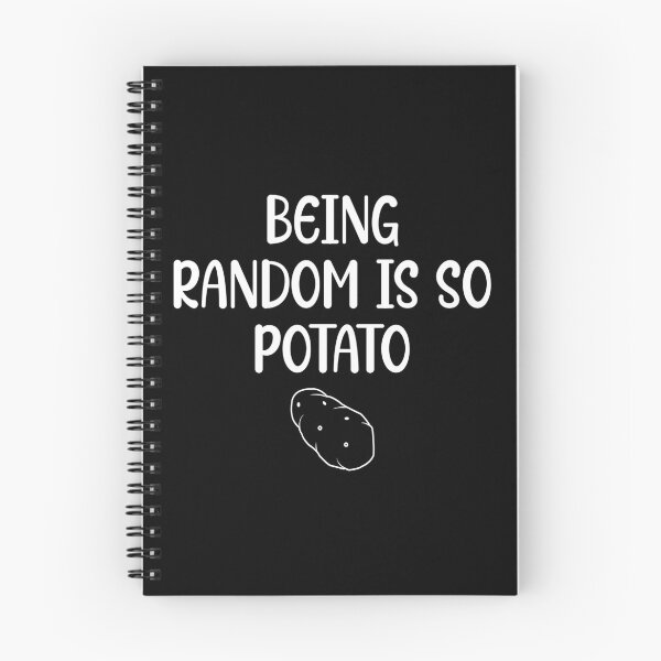Item preview, being random is so potato designed and sold by Eriksonshop.