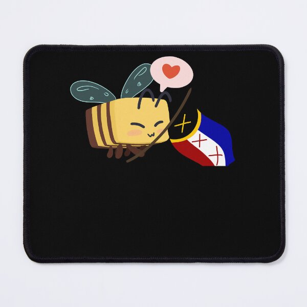 Item preview, Minecraft Bee with the Lmanburg flag  designed and sold by vigensdrist1.