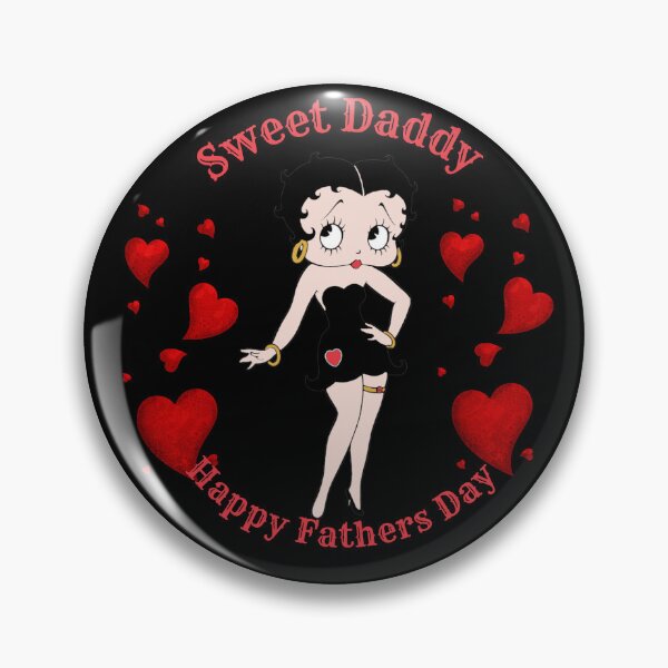 Item preview, Love you Betty says Boo Sweet Daddy with hearts boop de boop - Gogot-shirts designed and sold by Henk GoGo T-Shirts ⭐️⭐️⭐️⭐️⭐️.