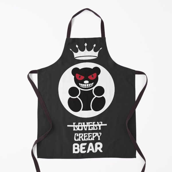 Item preview, Black creepy Bear designed and sold by Artsbyhash.