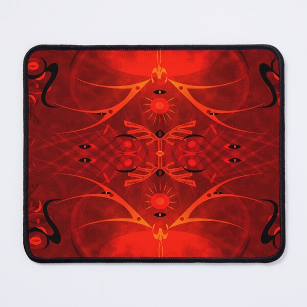 Item preview, Red Sultan Abstract pattern designed and sold by 40degreesSouth.