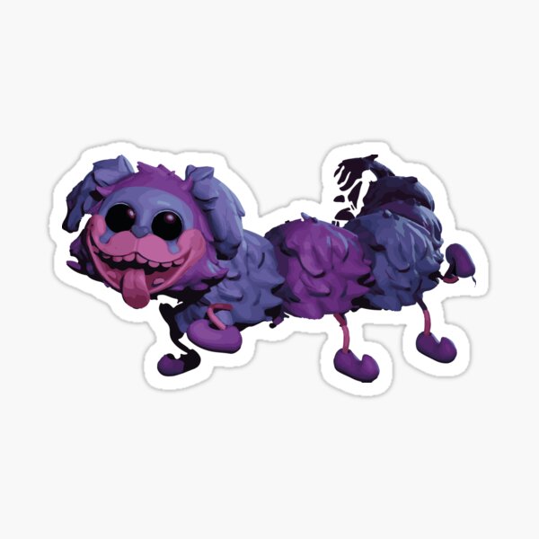 Poppy Playtime PJ Pug-a-pillar 6x6cm Sticker 