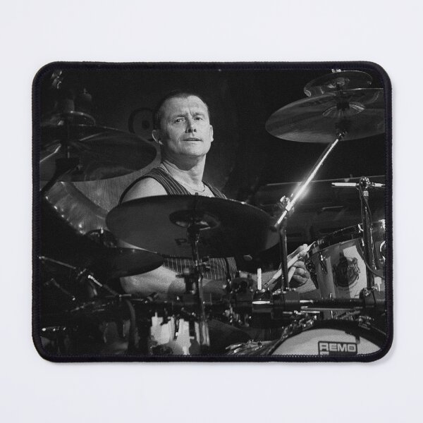 Item preview, Carl Palmer - Emerson, Lake and Palmer - BW Photograph designed and sold by ConcertImages.