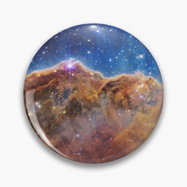Item preview, James Webb Space Telescope Cosmic Cliffs Carina Nebula designed and sold by gillys.