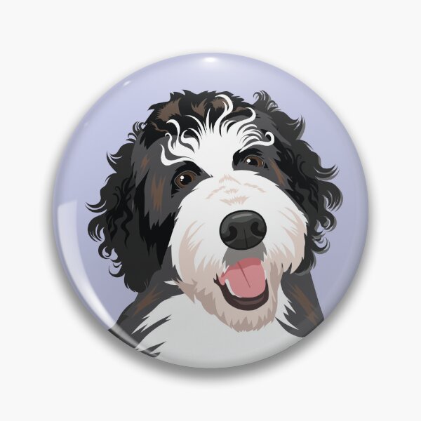 Item preview, Bernedoodle dog designed and sold by MameDesign.