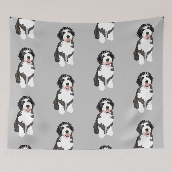Item preview, Bernedoodle dog designed and sold by MameDesign.