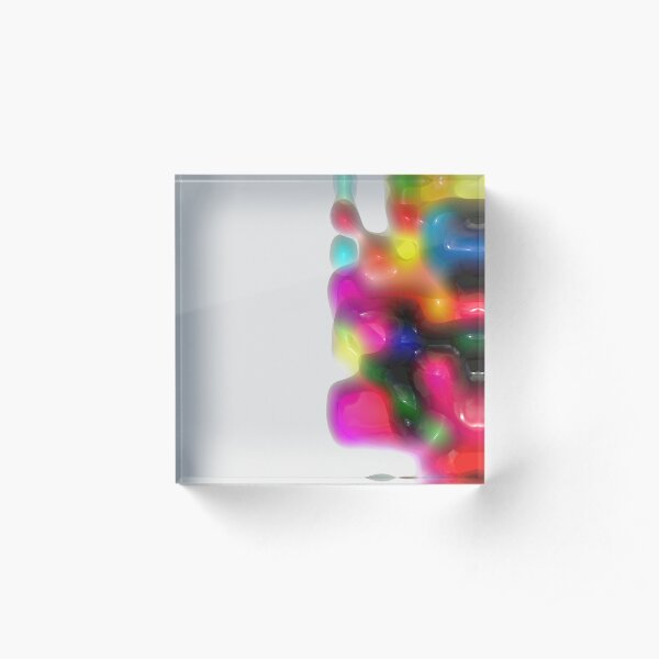 Jellied Funbags Acrylic Block