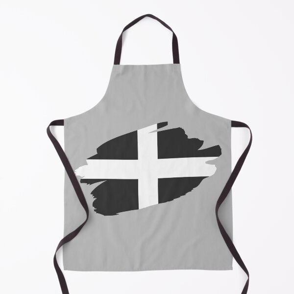 Item preview, Cornish flag brush stroke designed and sold by CornishPanda.