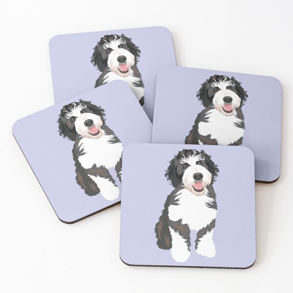 Item preview, Bernedoodle dog designed and sold by MameDesign.