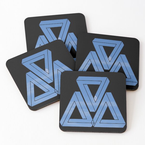 Item preview, Blue Moon Triple Triangle Me Impressed designed and sold by createVisions.
