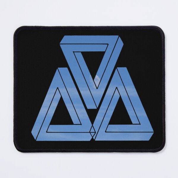 Item preview, Blue Moon Triple Triangle Me Impressed designed and sold by createVisions.