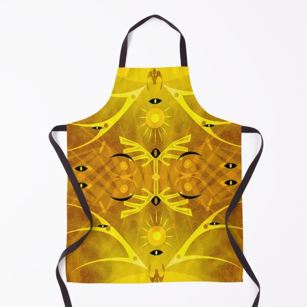 Item preview, Ephemeral Vision - Golden Earth colours - small repeat pattern designed and sold by 40degreesSouth.