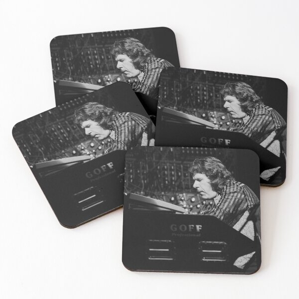 Item preview, Keith Emerson - Emerson, Lake and Palmer - BW Photograph designed and sold by ConcertImages.