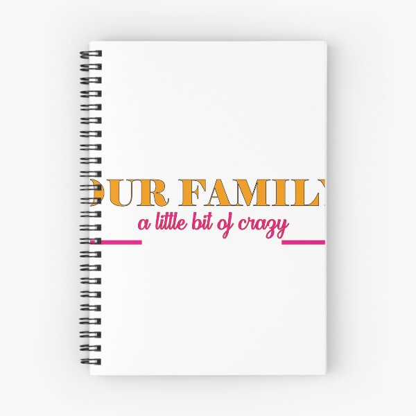 Item preview, OUR FAMILY  a little bit of crazy designed and sold by OVERHARD.