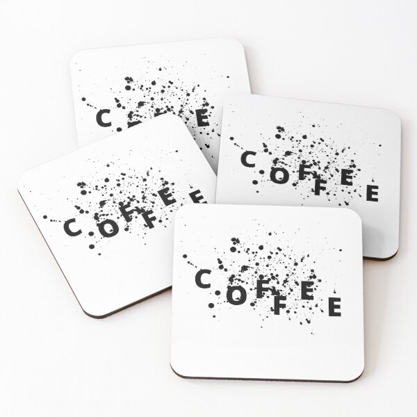 Item preview, Coffee word and splash designed and sold by Coffee Lifestyle.