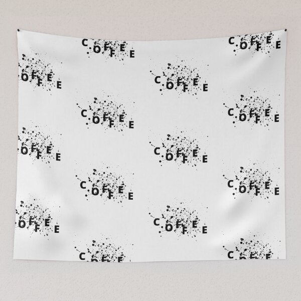 Item preview, Coffee word and splash designed and sold by Lyssarien.