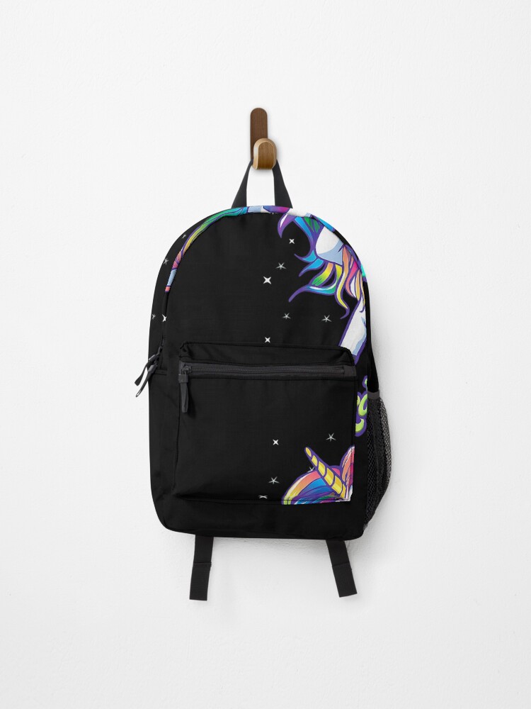 Unicorn dabbing outlet backpack