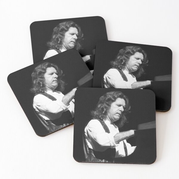 Item preview, Keith Emerson - Emerson, Lake and Palmer - BW Photograph designed and sold by ConcertImages.
