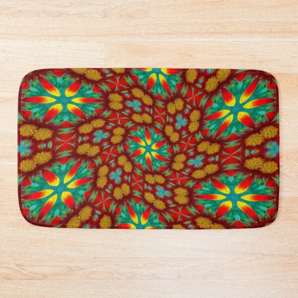 Item preview, Red sunflower pattern designed and sold by Patternflower.