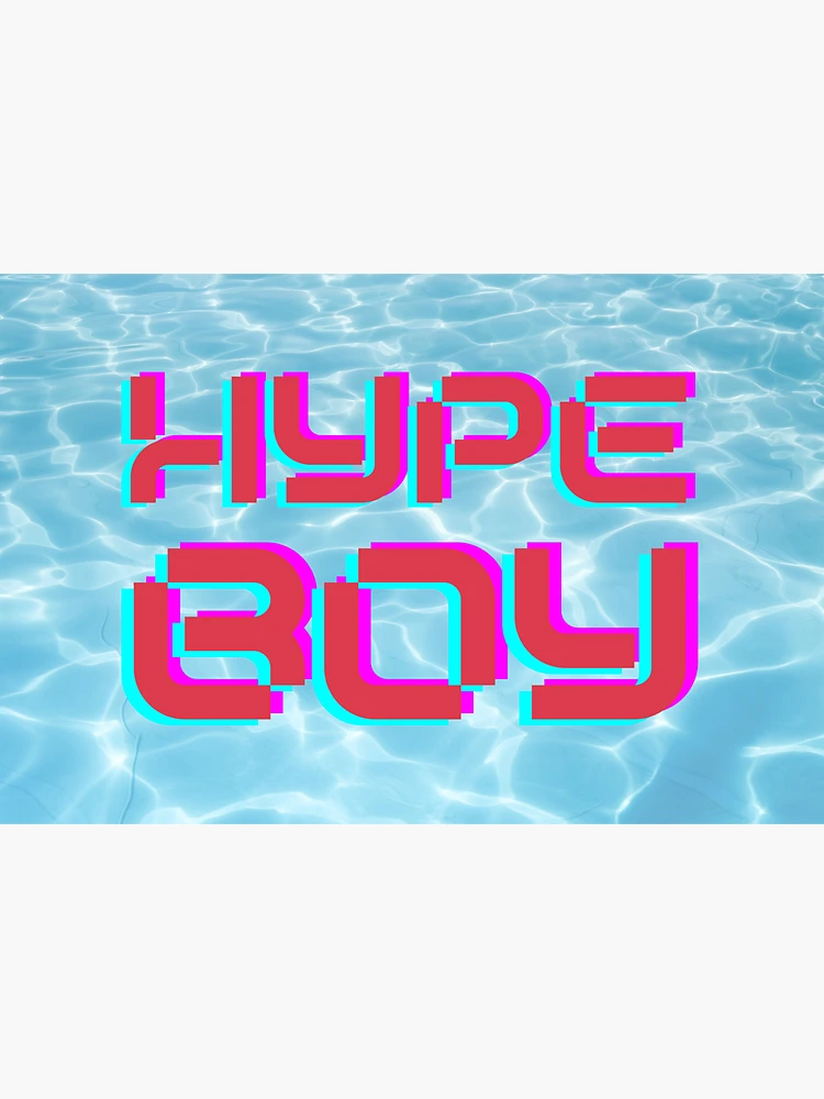 Hype Boy Basketball Sticker