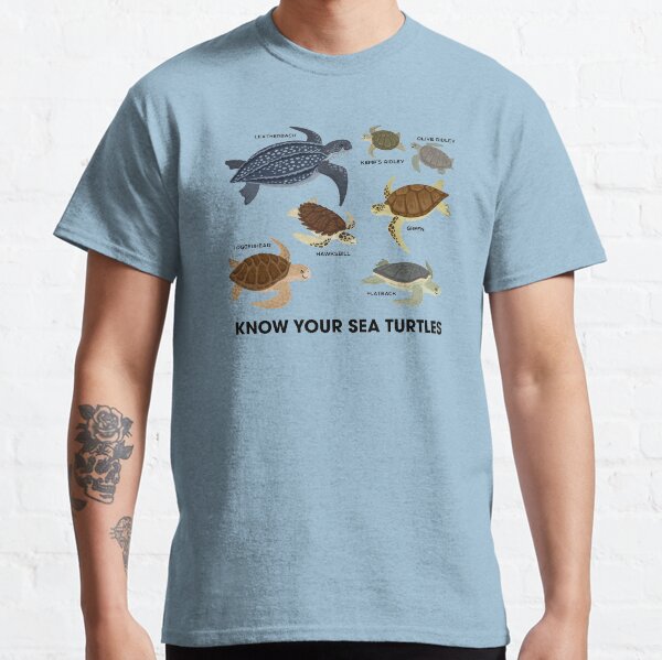 Know Your Sea Turtles Classic T-Shirt