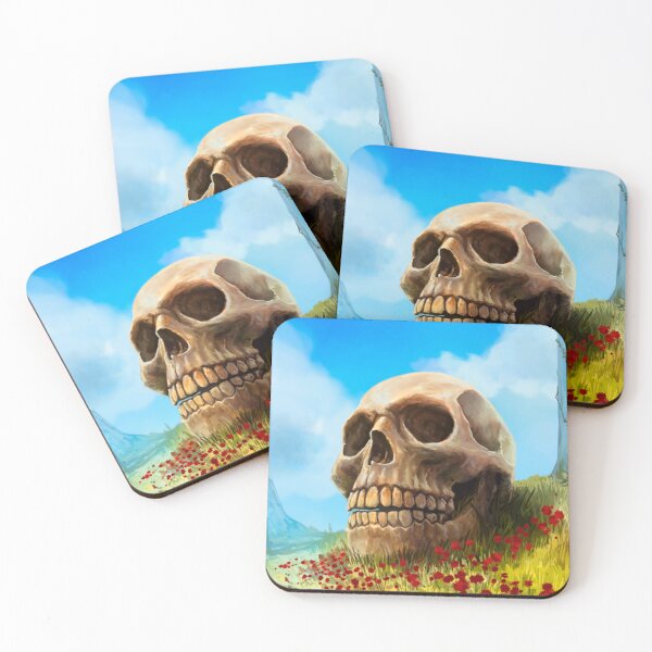 Item preview, skull and tulip designed and sold by Joaquin88.