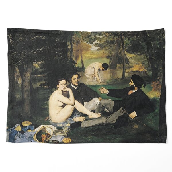 Edouard Manet Luncheon on the Grass Pet Blanket