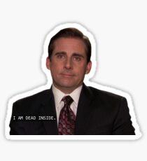 I am dead inside Sticker