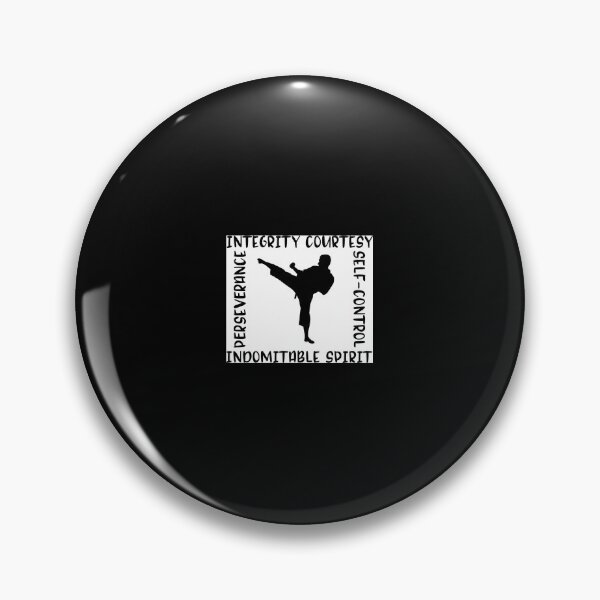 Item preview, Five Tenets of Taekwondo Poster designed and sold by kiszkalabr.