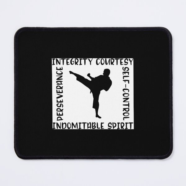 Item preview, Five Tenets of Taekwondo Poster designed and sold by kiszkalabr.
