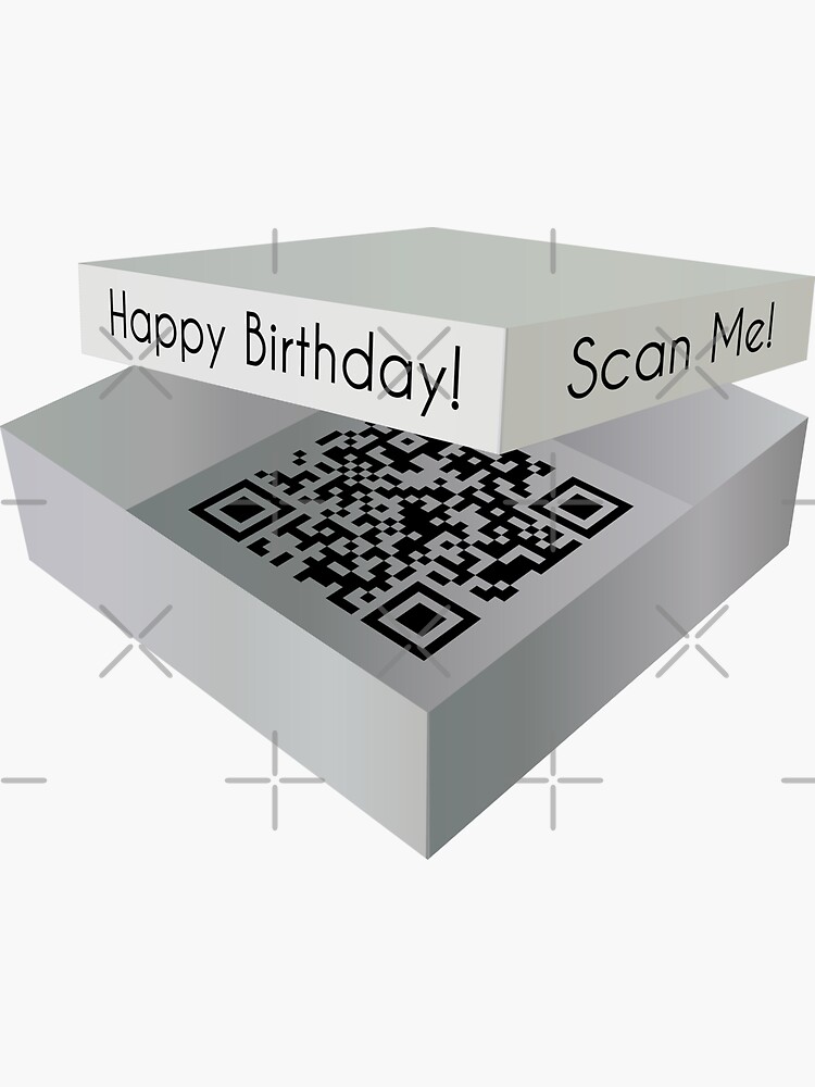 Scan Code Happy Birthday 𝙷𝚊𝚙𝚙𝚢
