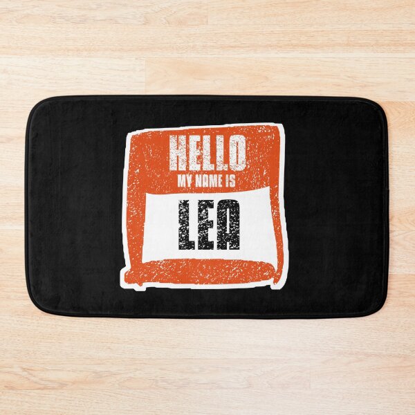 Item preview,  Hello My Name Is Lea Label designed and sold by vibeno1.