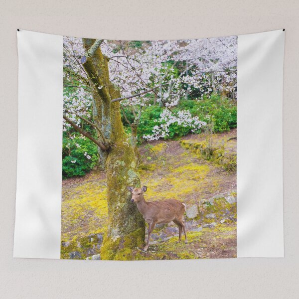 Item preview, Japan Cherry Blossom Deer designed and sold by Adrian Alford Photography.