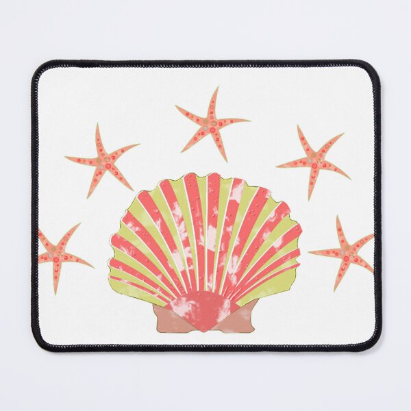 Item preview, Sea shell and sea stars designed and sold by VeganGuitarizm.