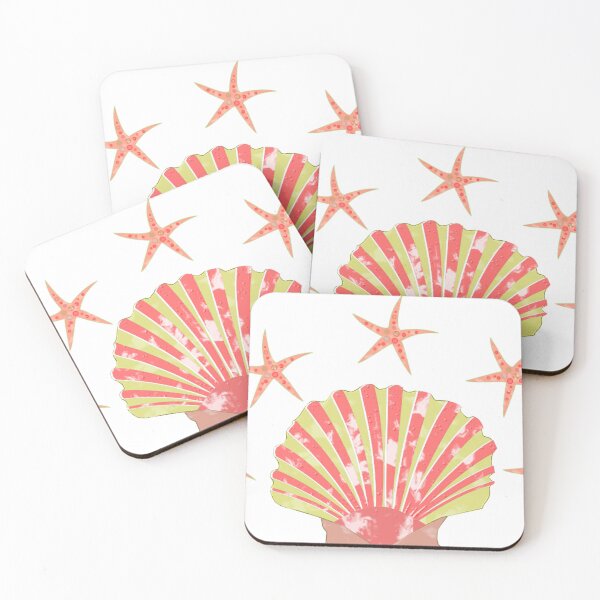 Item preview, Sea shell and sea stars designed and sold by VeganGuitarizm.