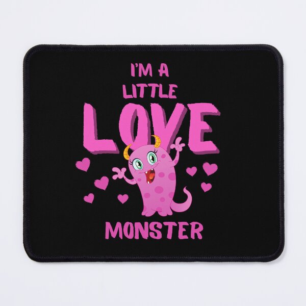 Item preview, I'm a little love monster pink design designed and sold by lordyswiss.