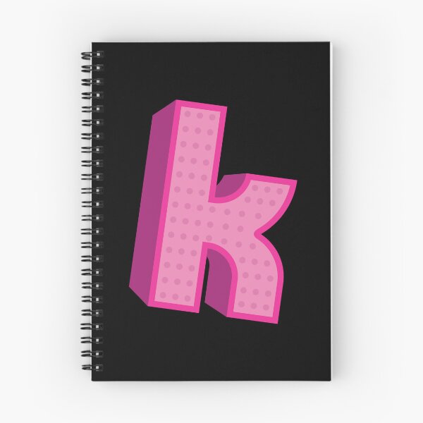 Item preview, The Killers - Pink 3D 'K' designed and sold by TheDesignIgloo.