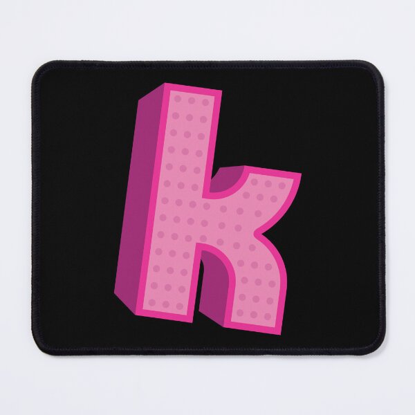 Item preview, The Killers - Pink 3D 'K' designed and sold by TheDesignIgloo.