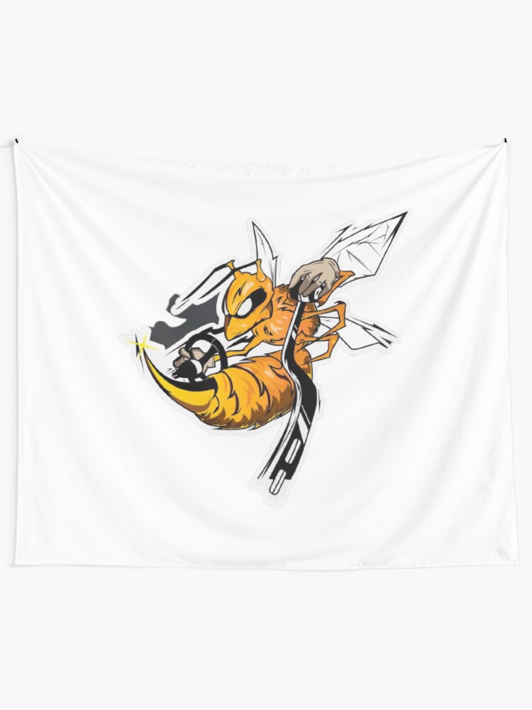 Alternate view of Plant Trees and save The Bees Blooming Planet Tapestry